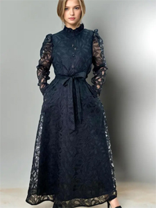 N By Nancy- Button Up Maxi Dress